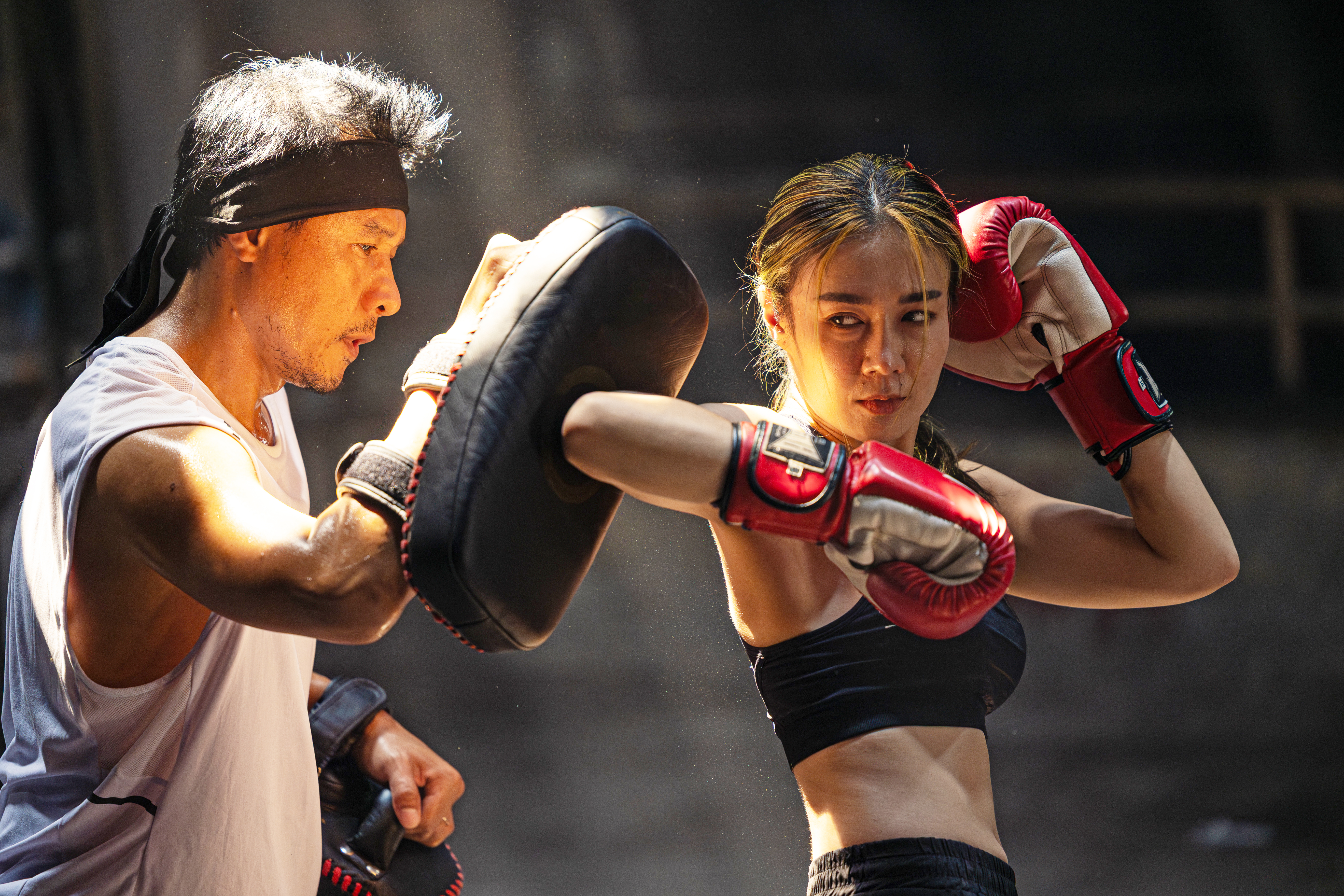 Muay Thai fighters as part of Expedia's Fan Voyage trend